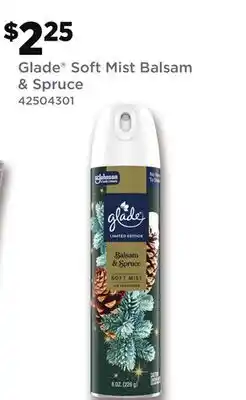 Dollar General Glade Soft Mist Balsam & Spruce offer