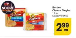 Safeway Borden Cheese Singles offer