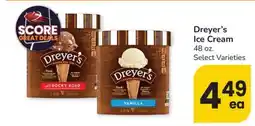 Safeway Dreyer's Ice Cream offer
