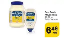 Safeway Best Foods Mayonnaise offer