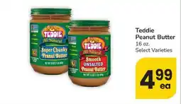 Safeway Teddie Peanut Butter offer