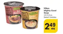 Safeway Mike's mighty good Soup offer