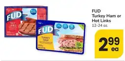 Safeway Turkey Ham or Hot Links offer