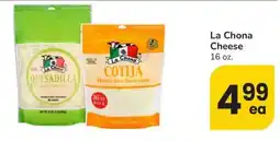 Safeway La Chona Cheese offer
