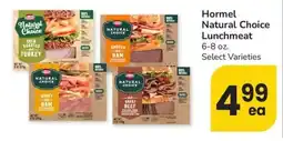 Safeway Hormel Natural Choice Lunchmeat offer