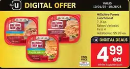 Safeway Hillshire Farms Lunchmeat offer