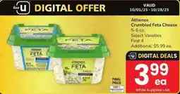 Safeway Athenos Crumbled Feta Cheese offer
