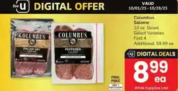 Safeway Columbus Salame offer
