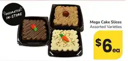 Safeway Mega Cake Slices offer