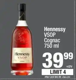 Super King Markets Hennessy VSOP Cognac offer
