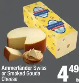 Super King Markets Ammerländer Swiss or Smoked Gouda Cheese offer