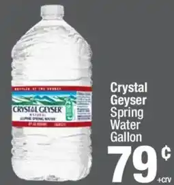 Super King Markets Crystal geyser spring water gallon offer
