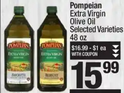 Super King Markets Pompeian Extra Virgin Olive Oil Selected Varieties offer