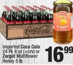 Super King Markets Imported Coca ColaCoca-Cola or Zergüt Multiflower Honey offer