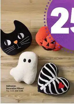 Meijer Halloween Decorative Pillows offer