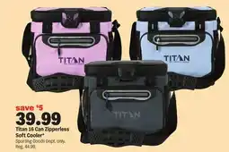 Meijer Titan 16 Can Zipperless Soft Cooler offer