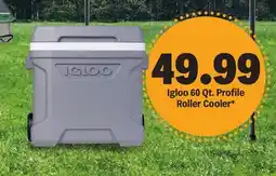 Meijer Igloo 60 Qt. Profile Roller Cooler offer