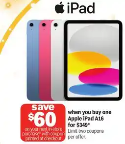 Meijer Apple iPad offer