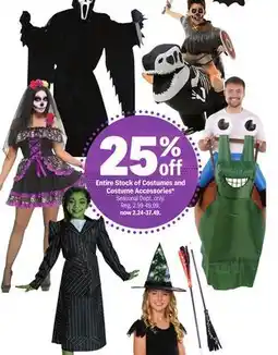 Meijer Entire Stock of Costumes and Costume Accessories offer