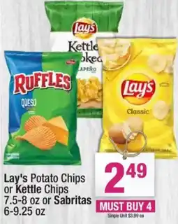 Super King Markets Lay's Potato Chips or Kettle Chips offer
