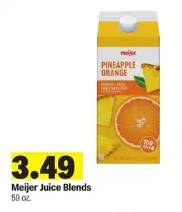 Meijer Meijer Juice Blends offer