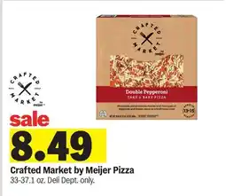 Meijer Crafted Market by Meijer Pizza offer