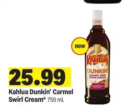 Meijer Kahlua Dunkin' Carmel Swirl Cream offer