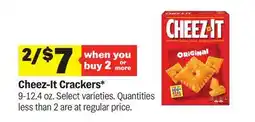 Meijer Cheez-It Crackers offer