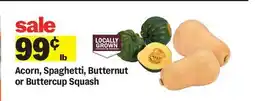 Meijer Acorn, Spaghetti, Butternut or Buttercup Squash offer