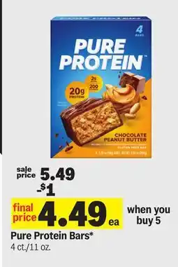 Meijer Pure Protein Bars offer