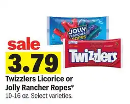 Meijer Twizzlers Licorice or Jolly Rancher Ropes offer