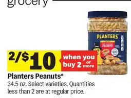 Meijer Planters Peanuts offer