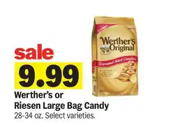 Meijer Werther's or Riesen Large Bag Candy offer