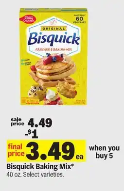 Meijer Bisquick Baking Mix offer