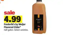 Meijer Frederik's by Meijer Flavored Cider offer