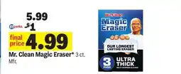 Meijer Mr. Clean Magic Eraser offer