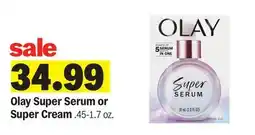 Meijer Olay Super Serum or Super Cream offer