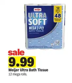 Meijer Meijer Ultra Bath Tissue offer
