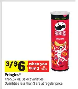 Meijer Pringles offer