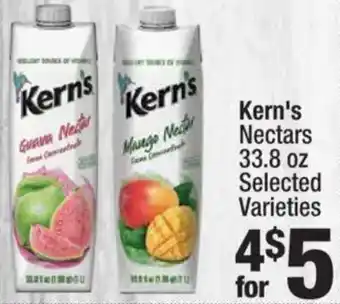 Super King Markets Kern's Nectars offer