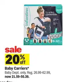 Meijer Baby Carriers offer
