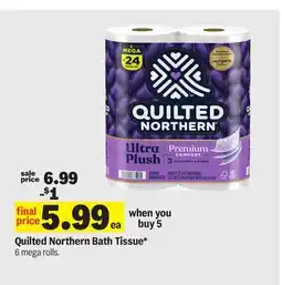 Meijer Quilted Northern Bath Tissue offer