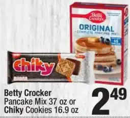 Super King Markets Betty Crocker Pancake Mix or Chiky Cookies offer
