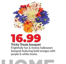 Hy-Vee Tricky Treats bouquet offer