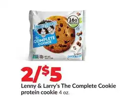 Hy-Vee Lenny & Larry's The Complete Cookie protein cookie offer