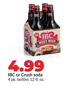 Hy-Vee IBC or Crush soda offer