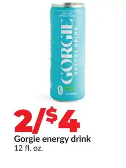 Hy-Vee Gorgie energy drink offer