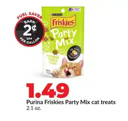 Hy-Vee Purina Friskies Party Mix cat treats offer