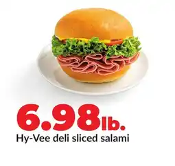 Hy-Vee Hy-Vee deli sliced salami offer
