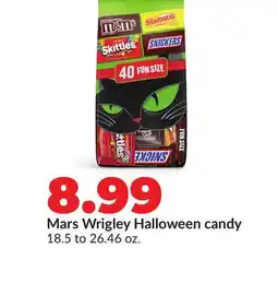 Hy-Vee Mars Wrigley Halloween candy offer